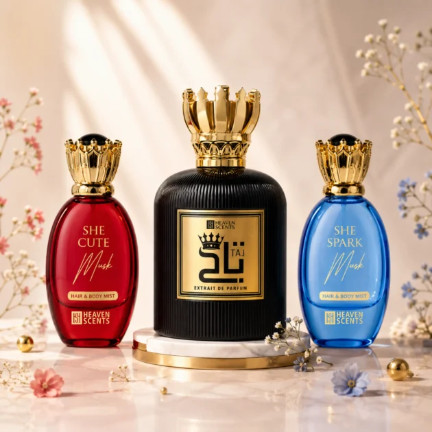 عطر تاج + 2 مسك بليبيا