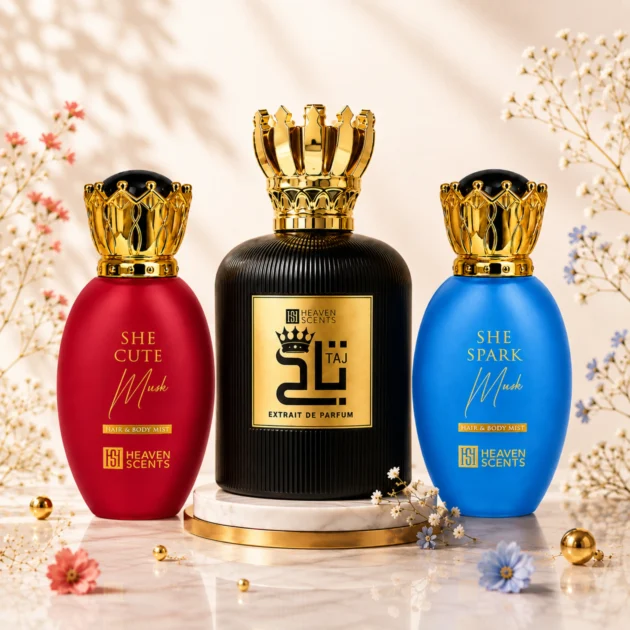 عطر تاج + 2 مسك بليبيا