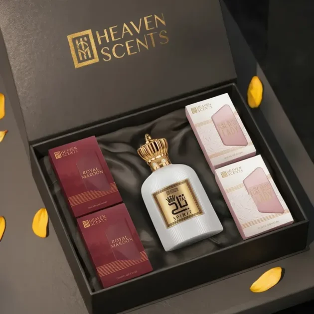 عطر تاج الابيض و 2 بوكت ليدي و 2 بوكت رويال مارون بليبيا